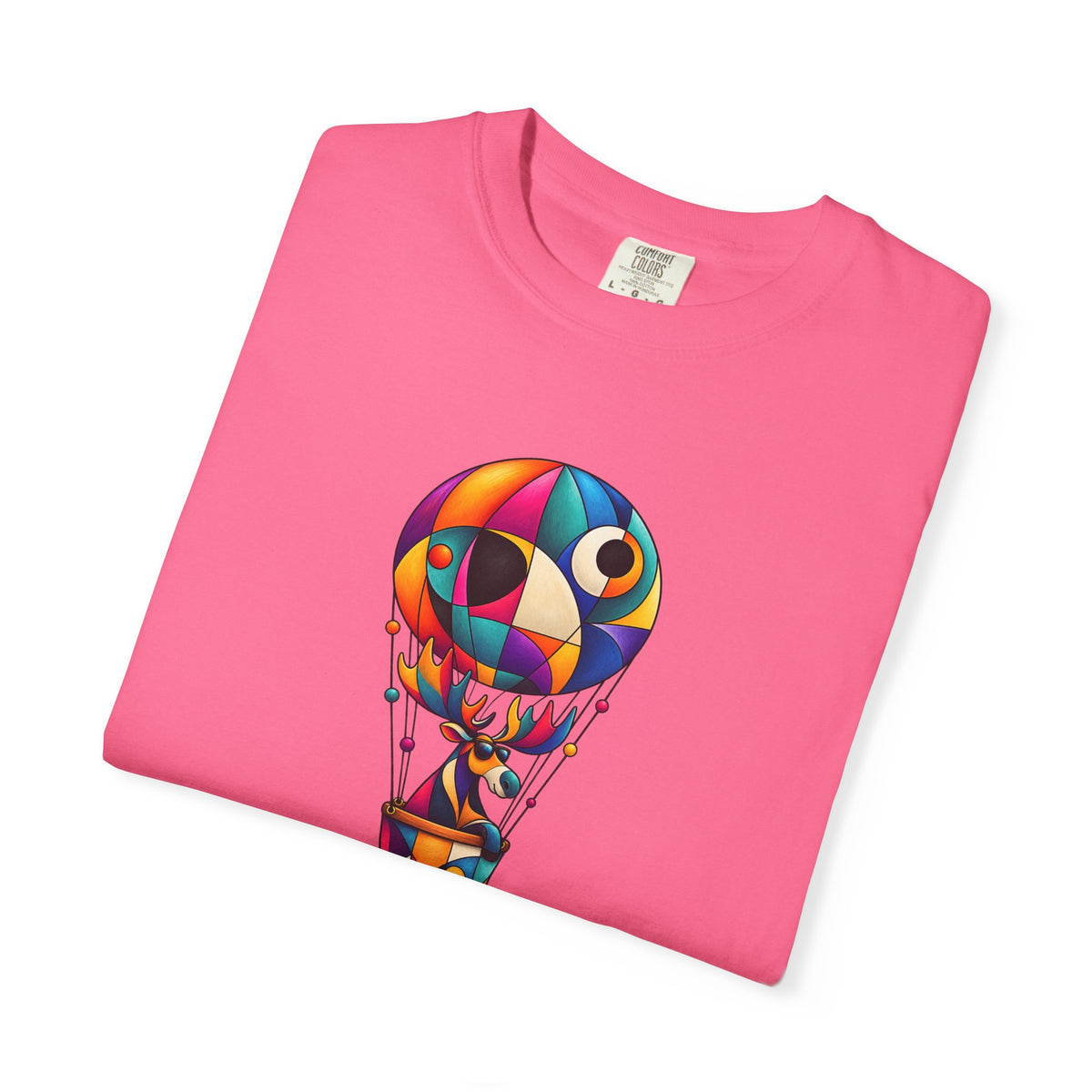 Hot Air Balloon Abstract Art T-Shirt