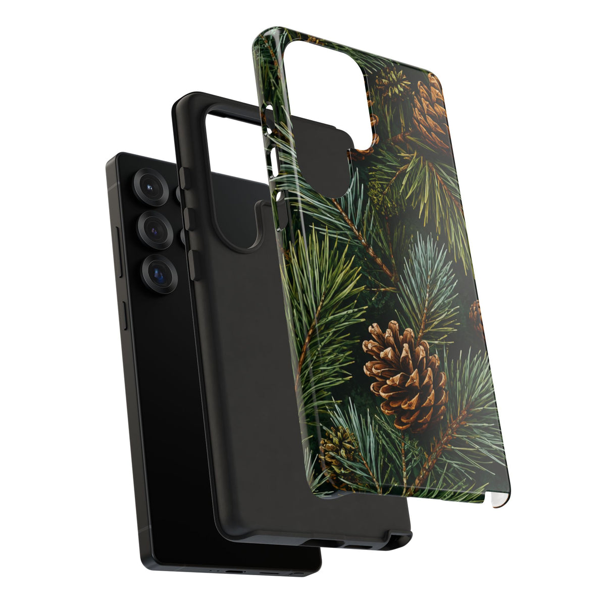 Pinecone Pines Phone Case — Festive Evergreen iPhone Cover