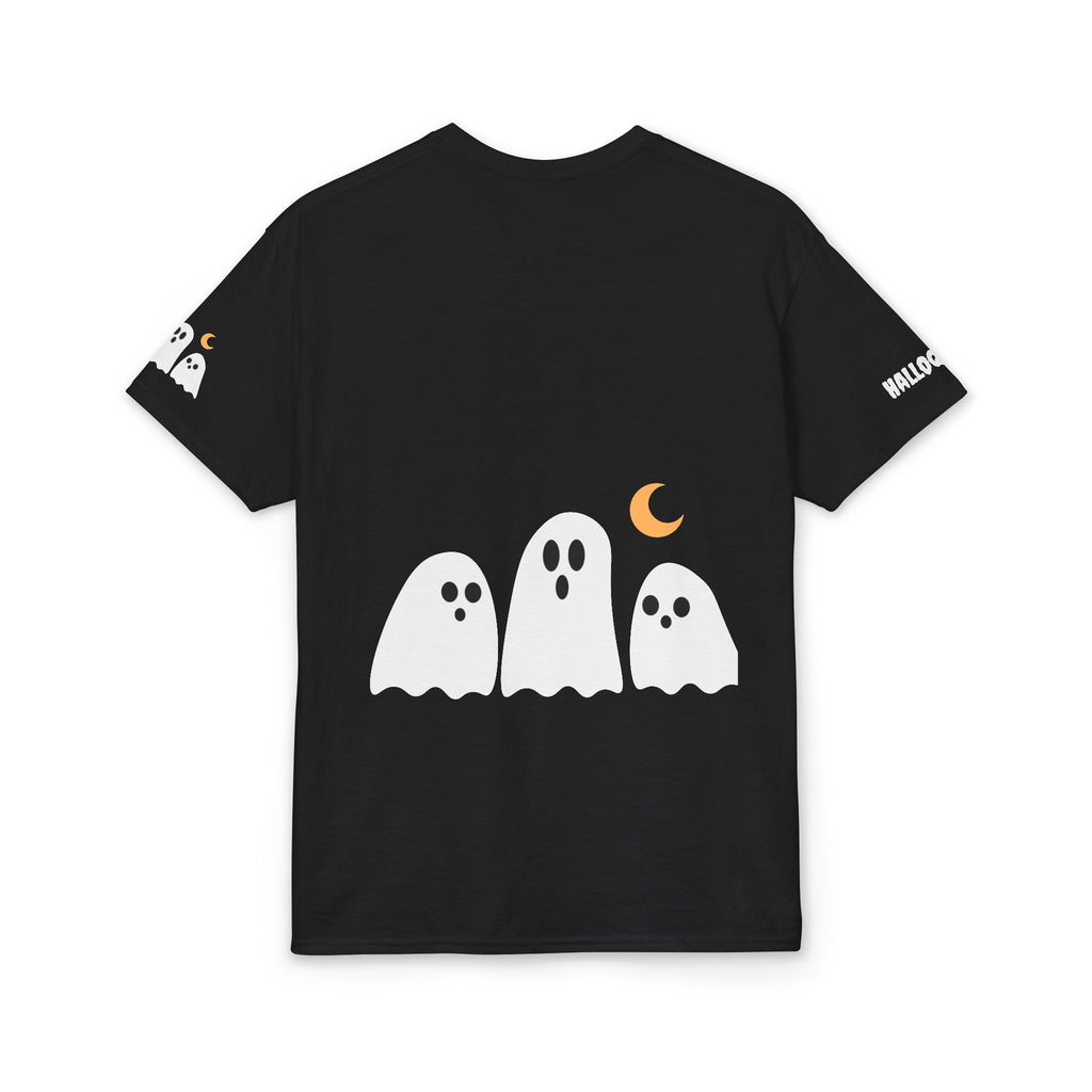 Hey Boo Halloween T-Shirt — Cute Ghosts Graphic Tee
