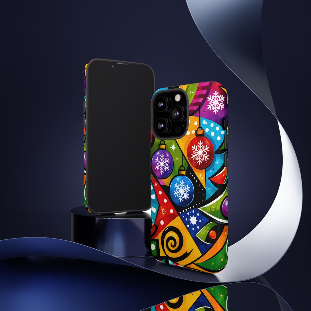 Holiday Ornament Phone Case — Colorful Festive Christmas Design