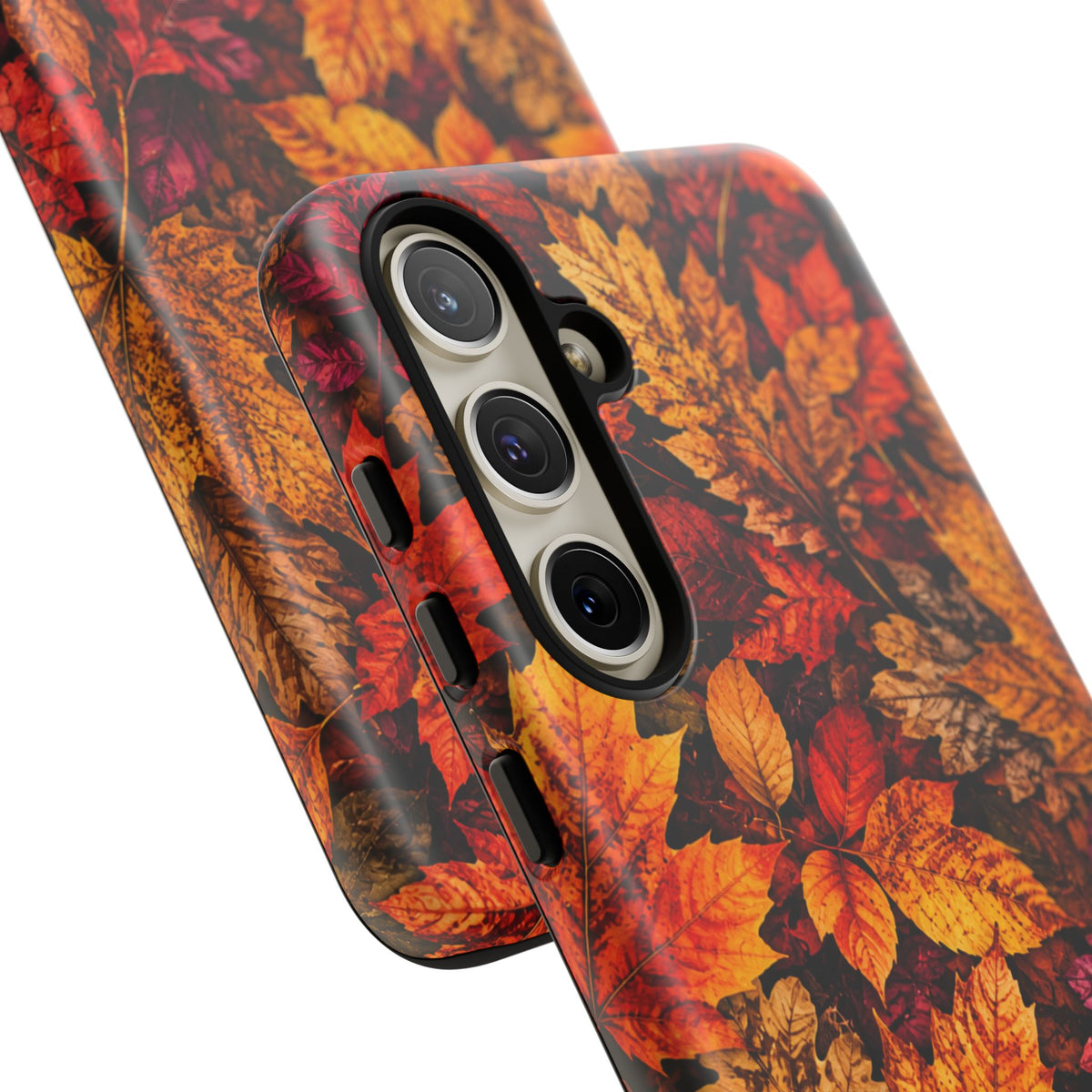 Autumn Leaves Tough Phone Case — Fall Foliage Protective Cover