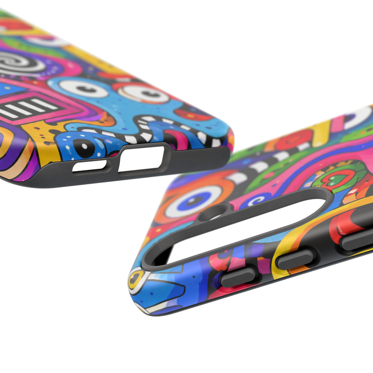 Colorful Abstract Doodle Tough Phone Case
