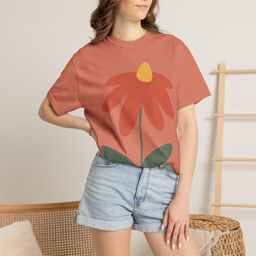 Gardening Can You Dig It? Floral Graphic T-Shirt
