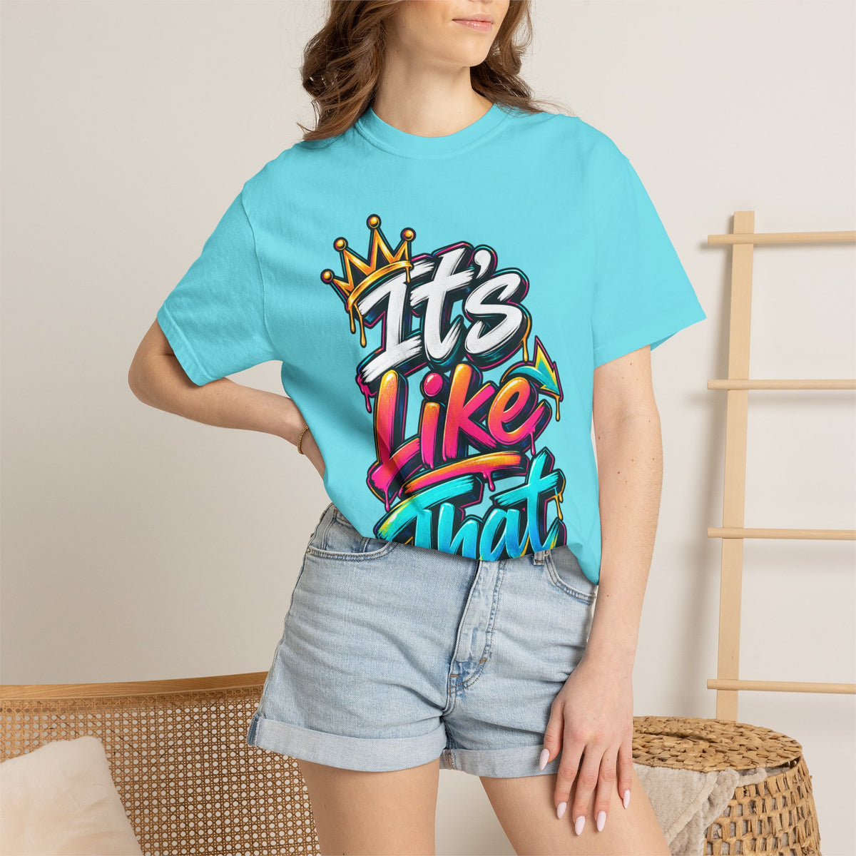 It's Like That Graphic T-Shirt — Retro Streetwear Tee