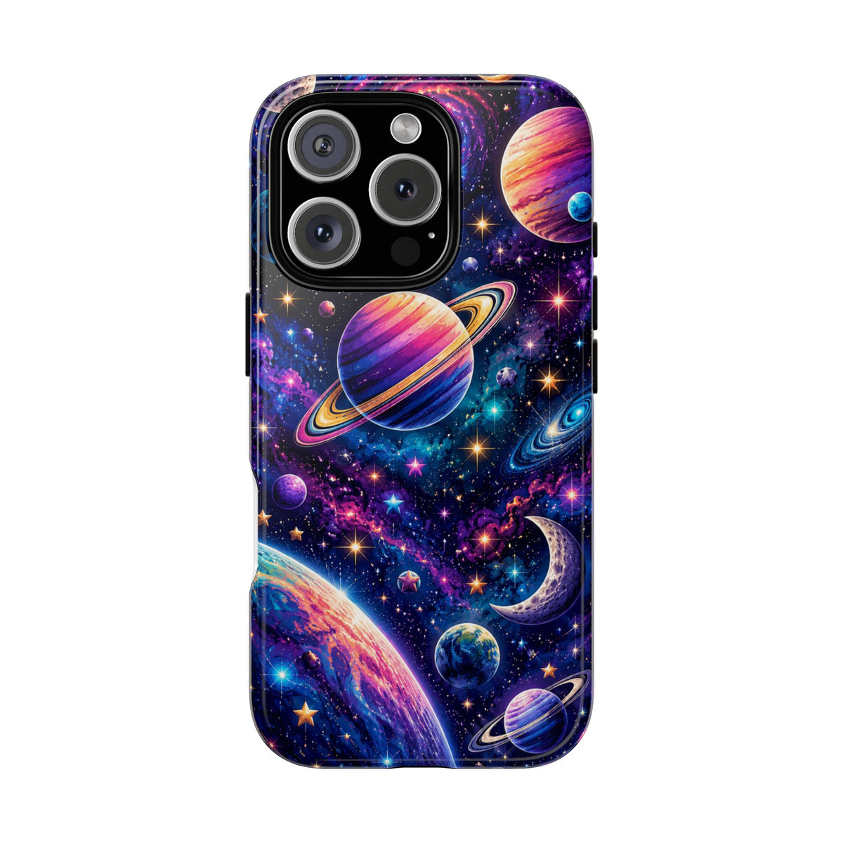 Colorful Galaxy Planets phone case | Tough Case