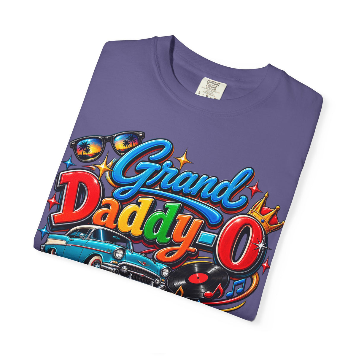 Grand Daddy-O Retro Car Graphic T-Shirt