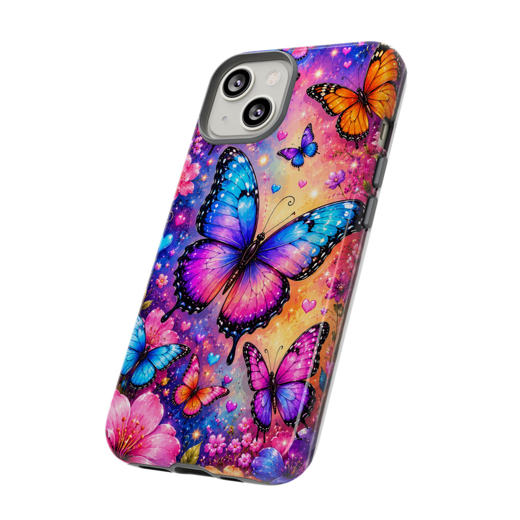 Colorful Butterfly Pattern Phone Case | Tough Cases