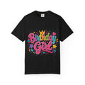 Birthday Girl T-Shirt | Colorful Crown Party Design