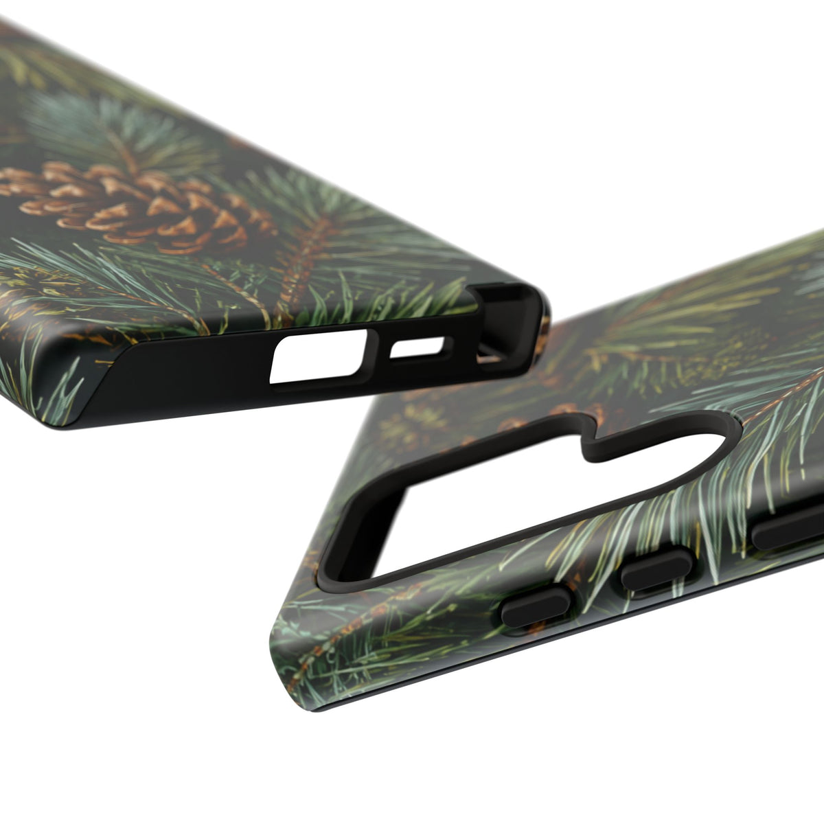 Pinecone Pines Phone Case — Festive Evergreen iPhone Cover