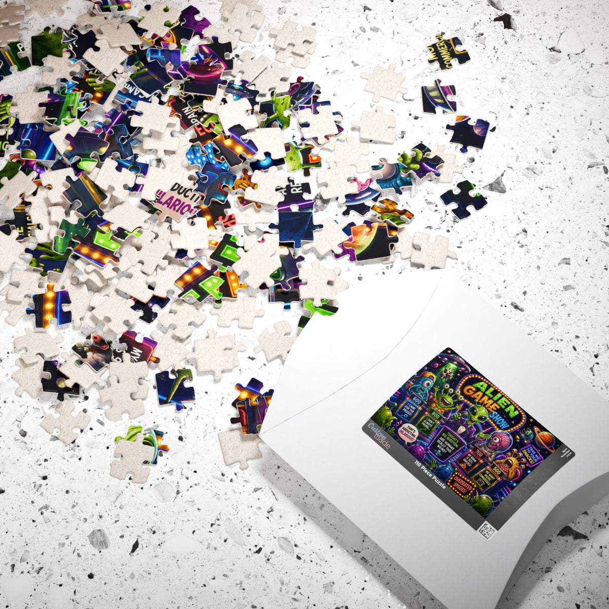 Alien Game Show puzzle | 520-piece jigsaw