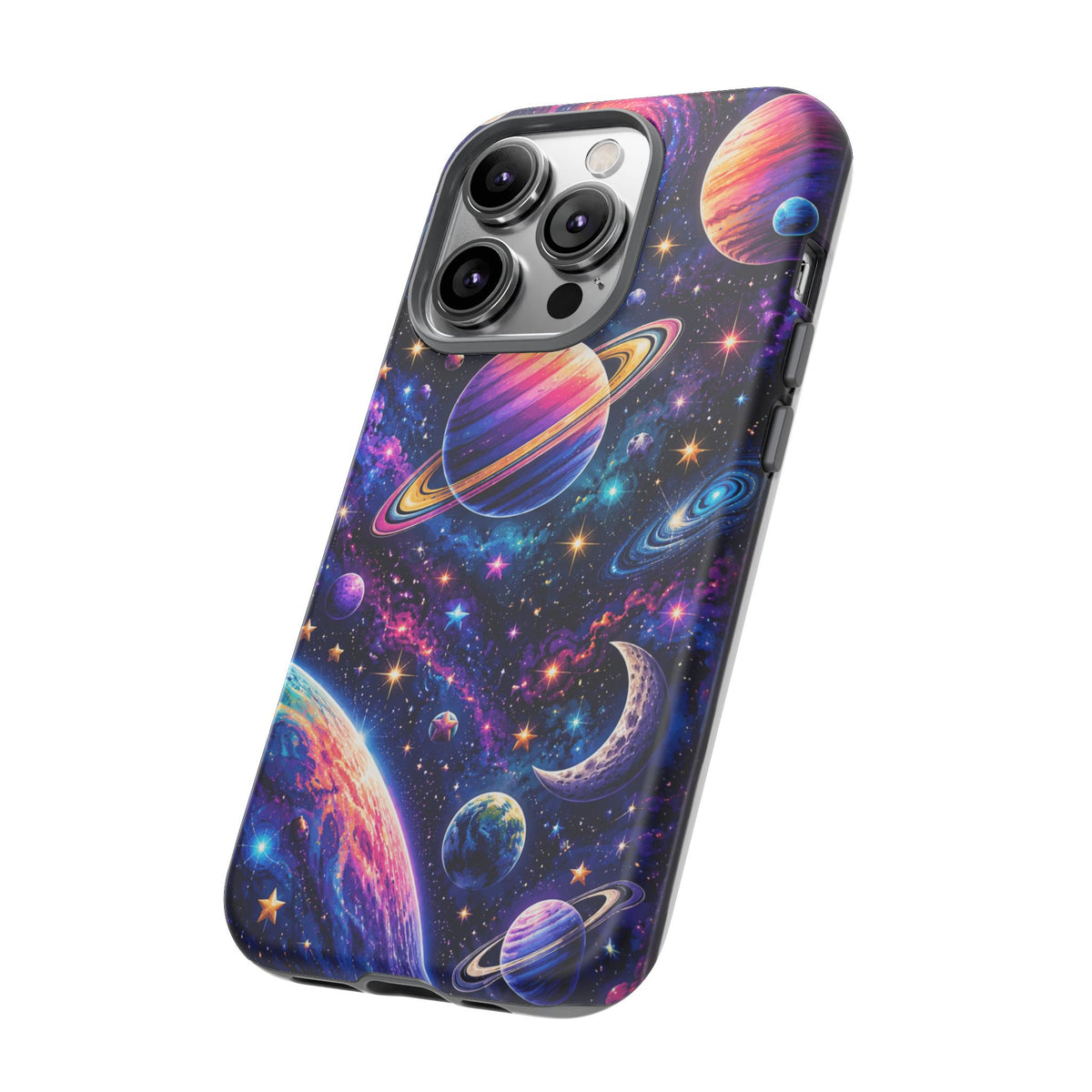 Colorful Galaxy Planets phone case | Tough Case