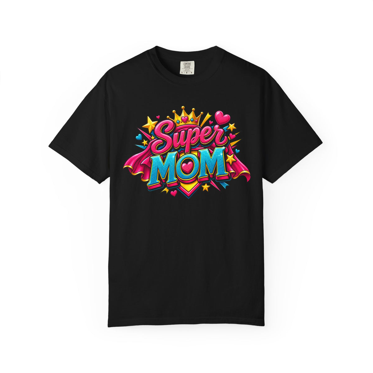 Super Mom T-Shirt — Colorful Comic-Style Mother's Day Tee
