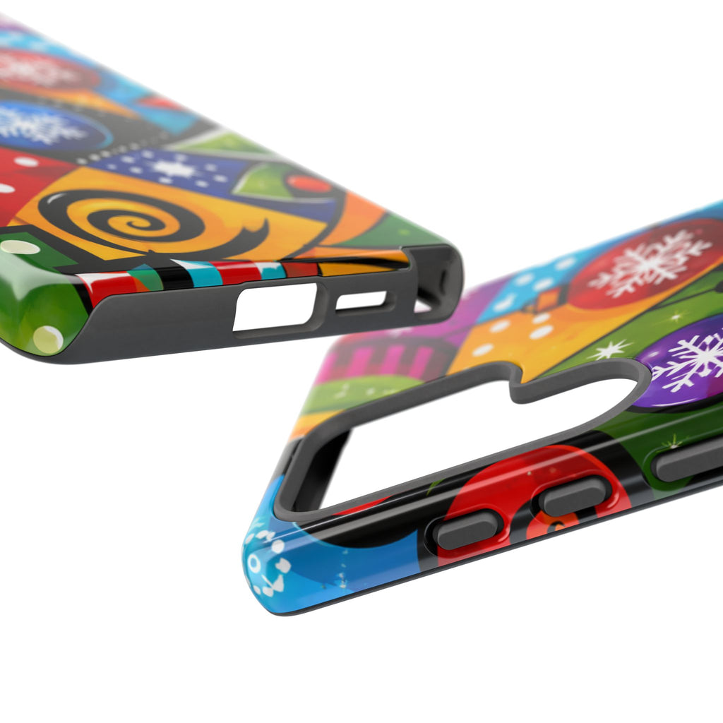 Holiday Ornament Phone Case — Colorful Festive Christmas Design