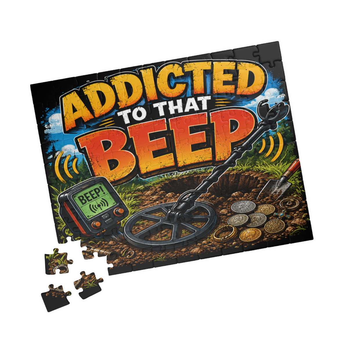 Addicted to That Beep Metal Detecting Puzzle | Treasure Hunt 520pc