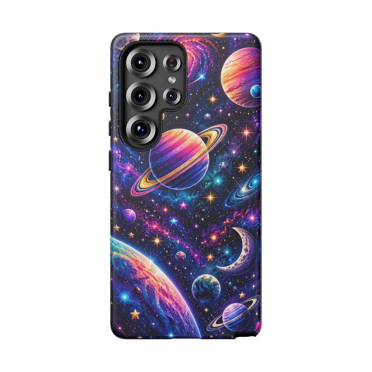 Colorful Galaxy Planets phone case | Tough Case