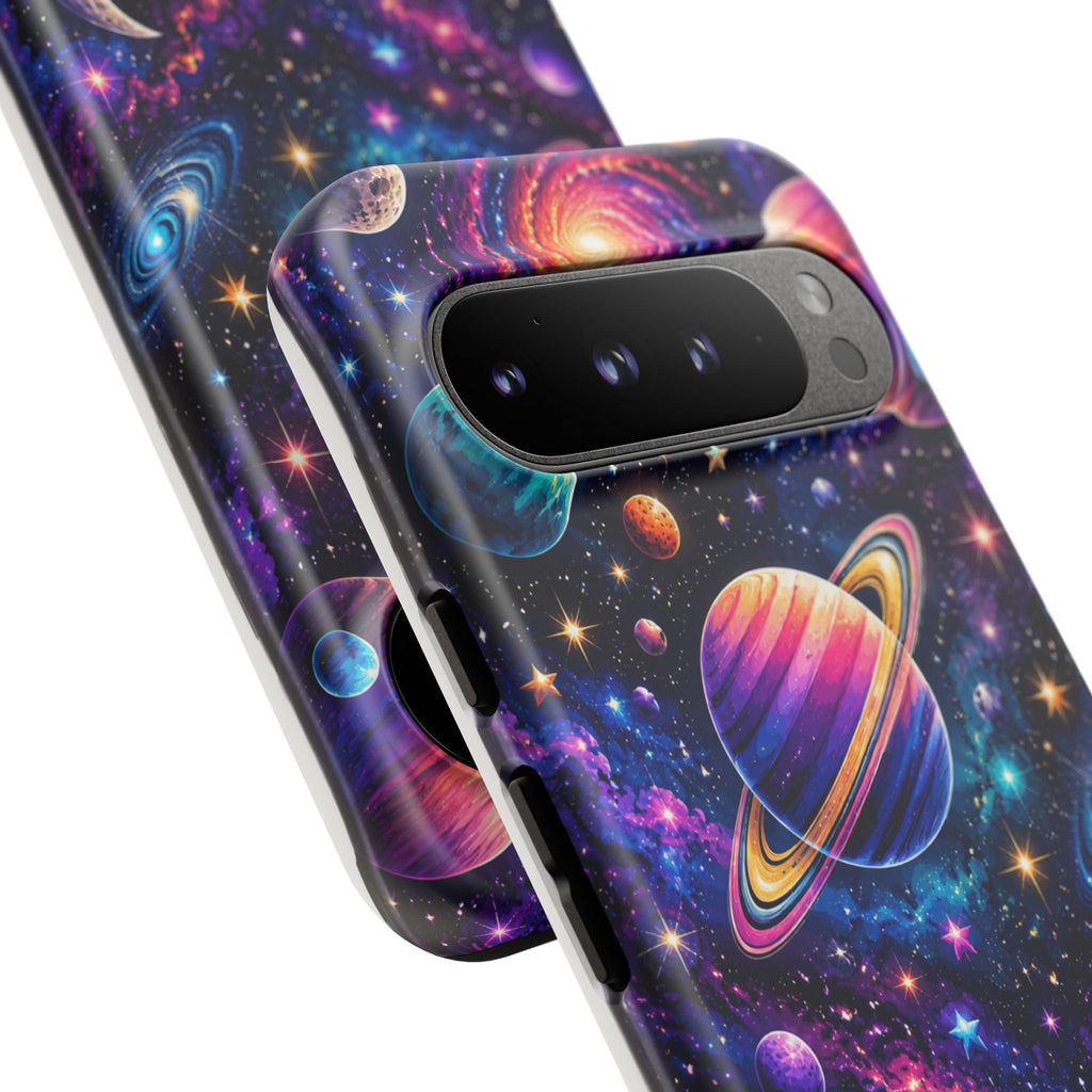 Colorful Galaxy Planets phone case | Tough Case