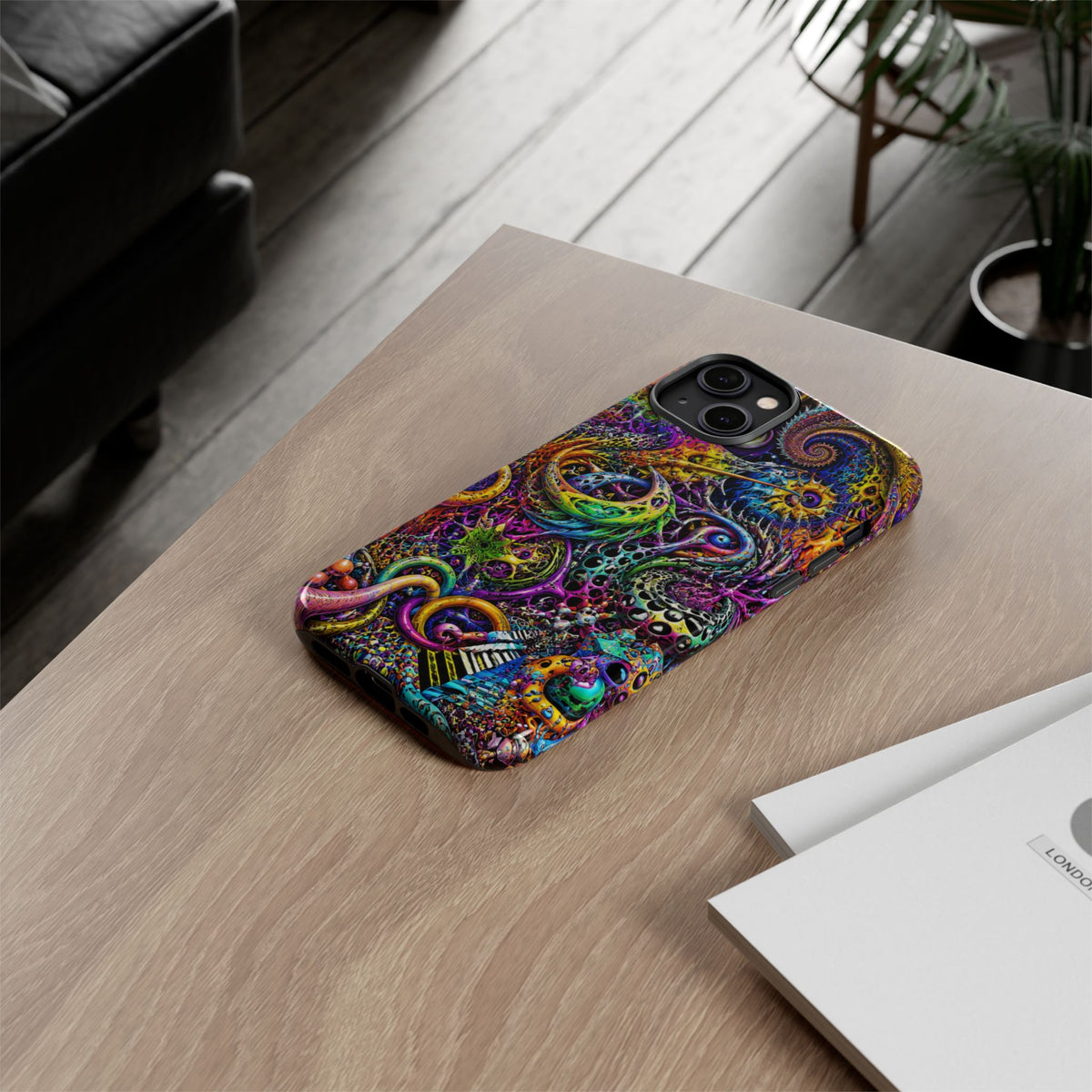 Psychedelic Octopus Swirl phone case