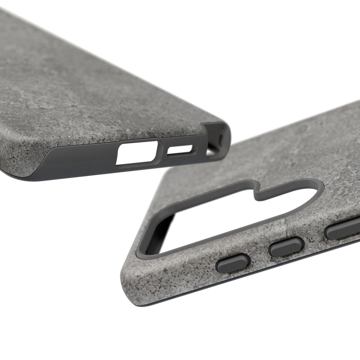 Concrete Texture Phone Case — Rugged Grey Protective iPhone Cover