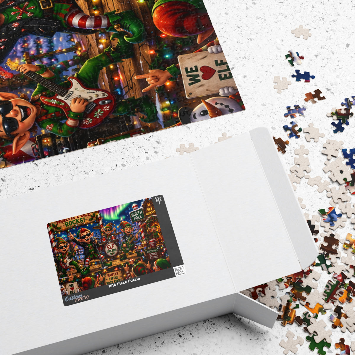 North Pole Rocks! Elf Band Christmas Puzzle (110–1014 pcs)