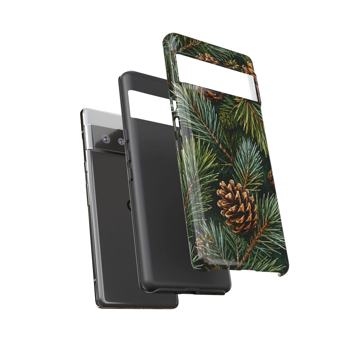 Pinecone Pines Phone Case — Festive Evergreen iPhone Cover