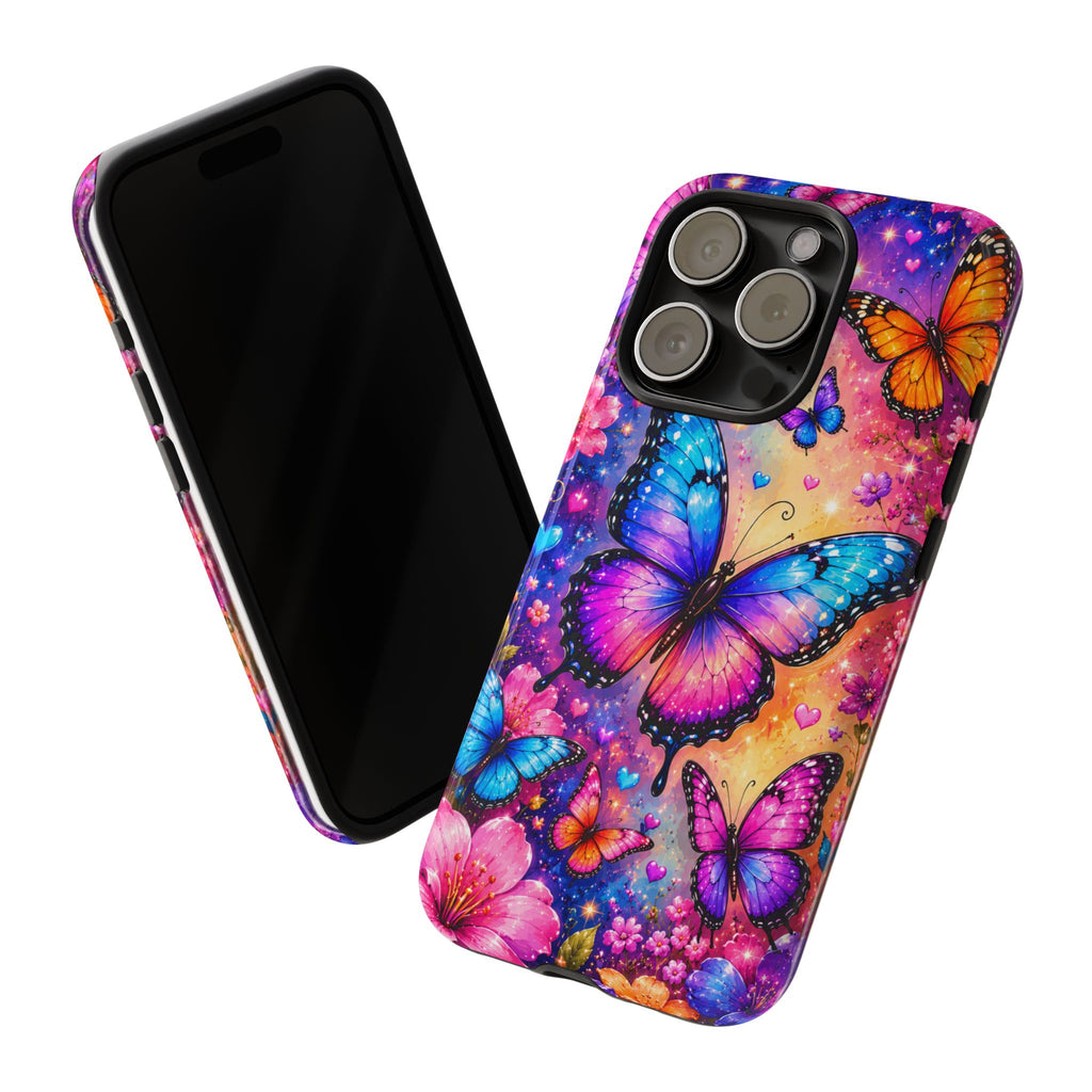 Colorful Butterfly Pattern Phone Case | Tough Cases