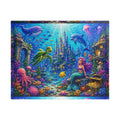 Underwater Mermaid Castle Puzzle 520/1014 Piece | Ocean Sea Life Jigsaw