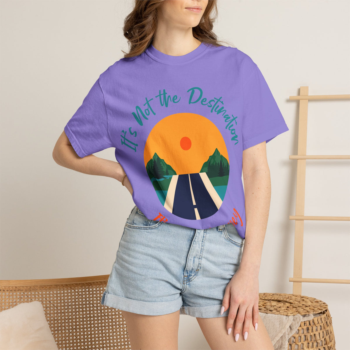 Journey Road T-Shirt — "It’s Not the Destination, It’s the Journey"
