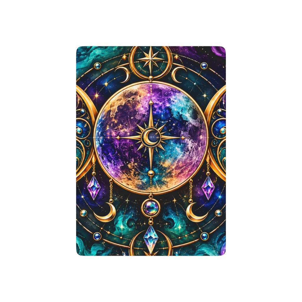 Mystic Celestial Poker Playing Cards — Galaxy Tarot-Inspired Deck