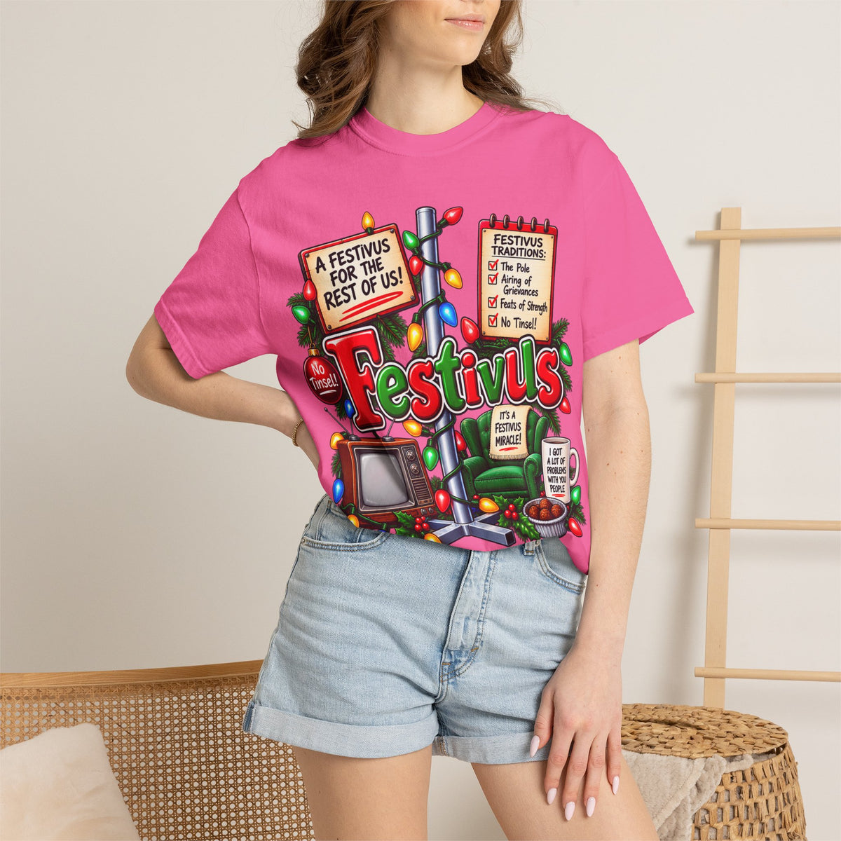 Festivus T-Shirt — 'A Festivus for the Rest of Us' Holiday Tee