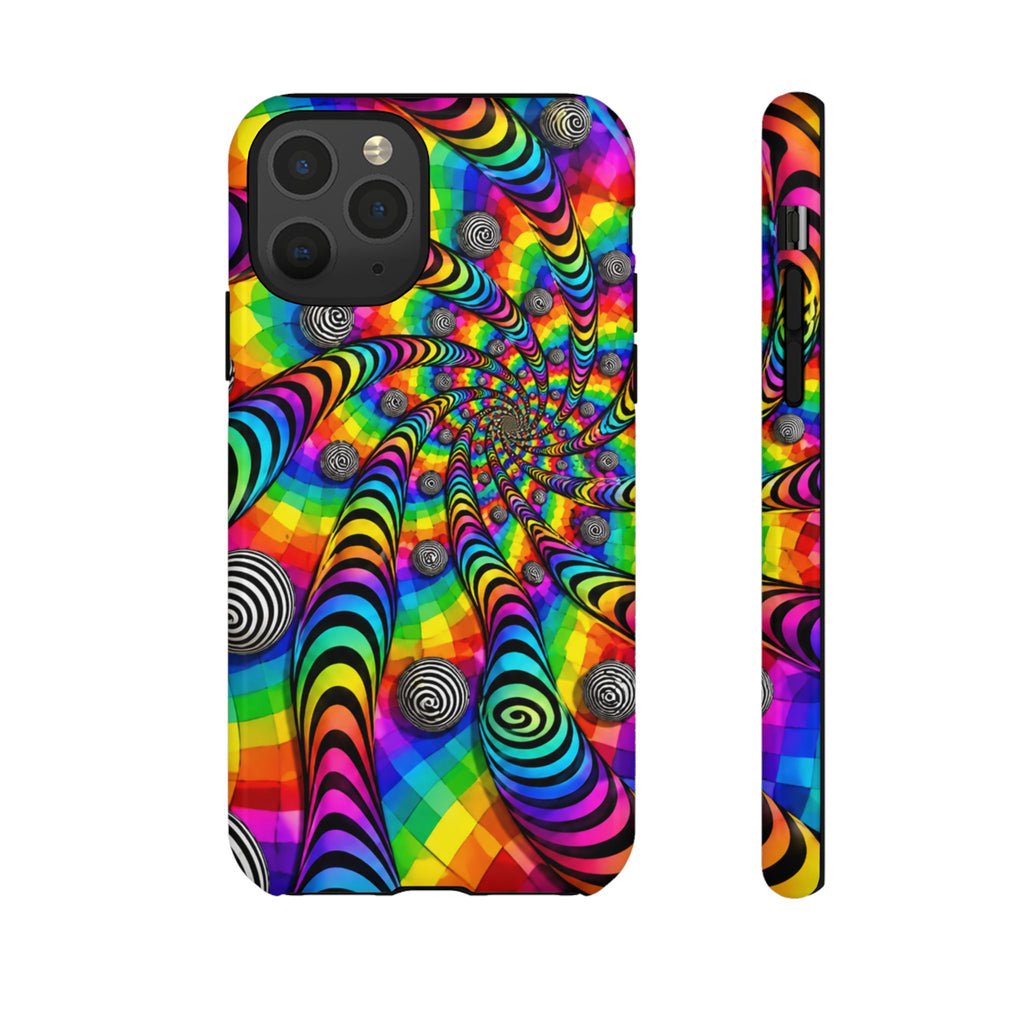Psychedelic Spiral Optical Illusion Phone Case