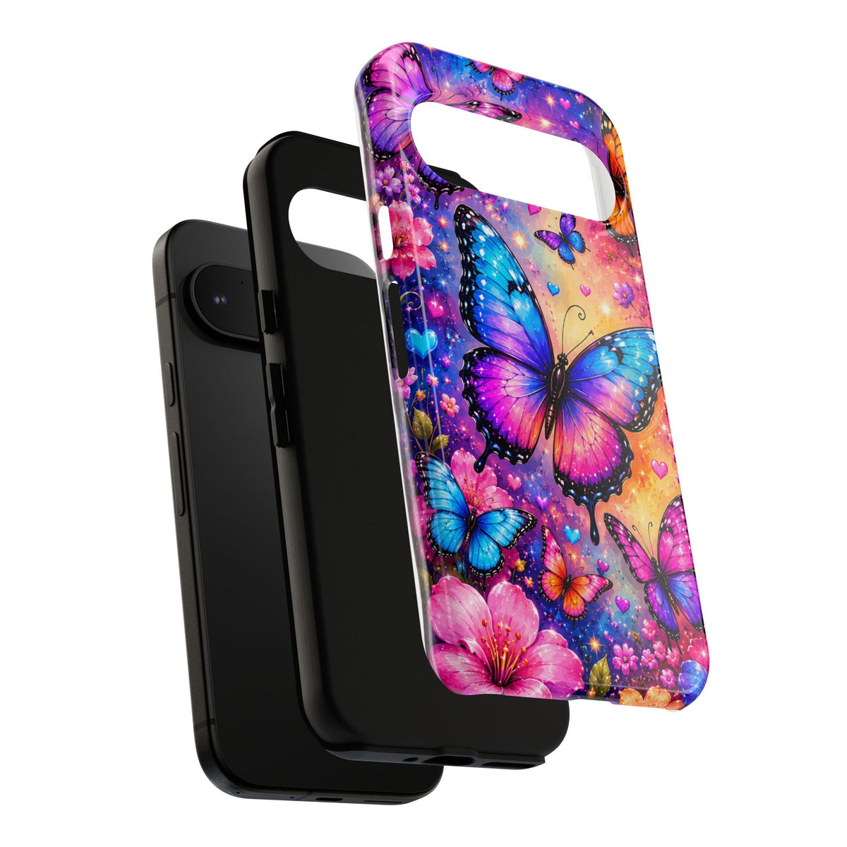 Colorful Butterfly Pattern Phone Case | Tough Cases