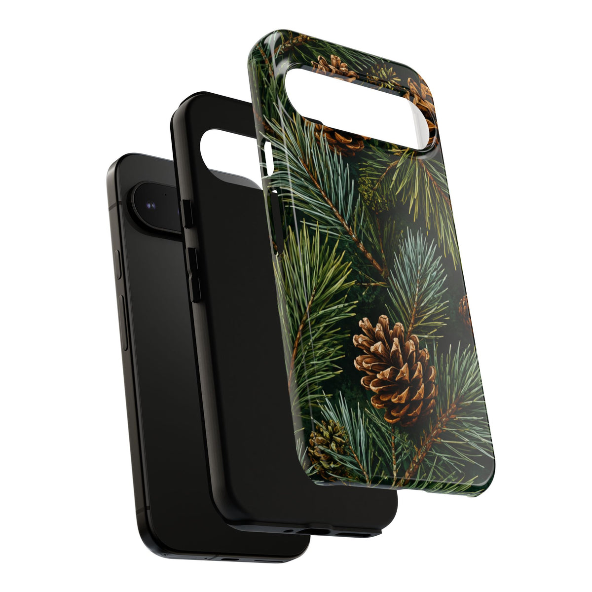Pinecone Pines Phone Case — Festive Evergreen iPhone Cover