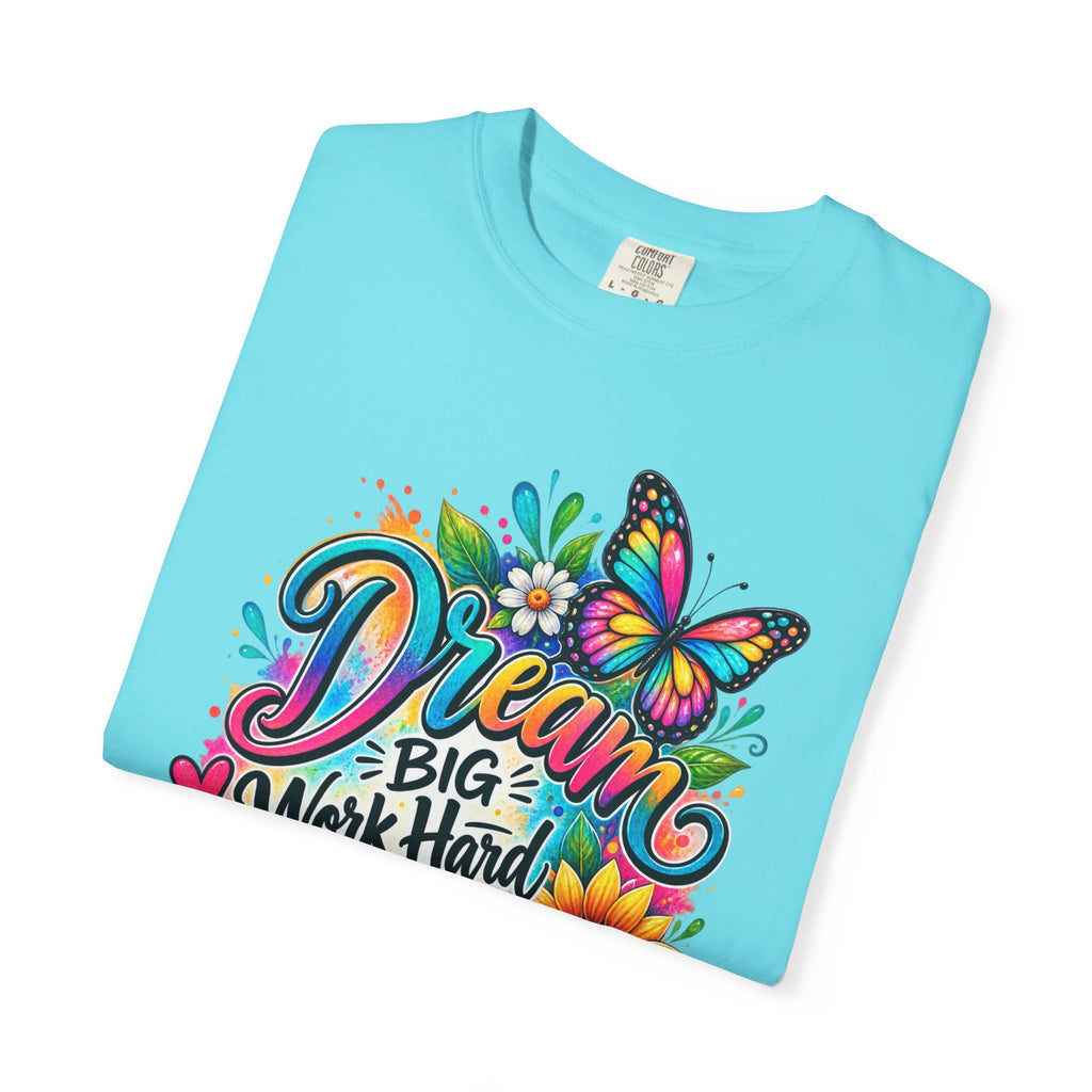 Inspirational 'Dream Big, Work Hard, Stay Kind' T-Shirt