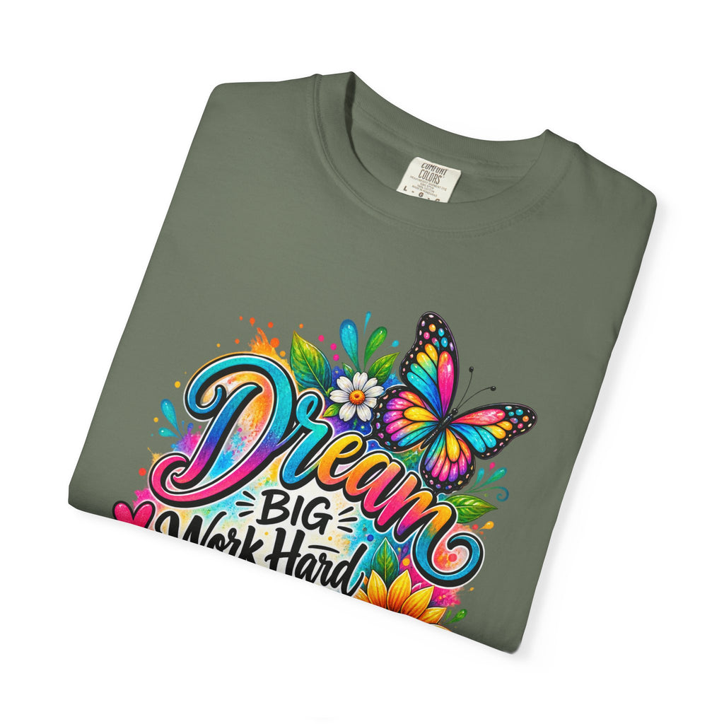 Inspirational 'Dream Big, Work Hard, Stay Kind' T-Shirt