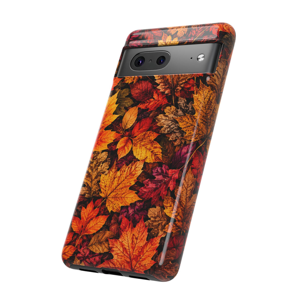 Autumn Leaves Tough Phone Case — Fall Foliage Protective Cover