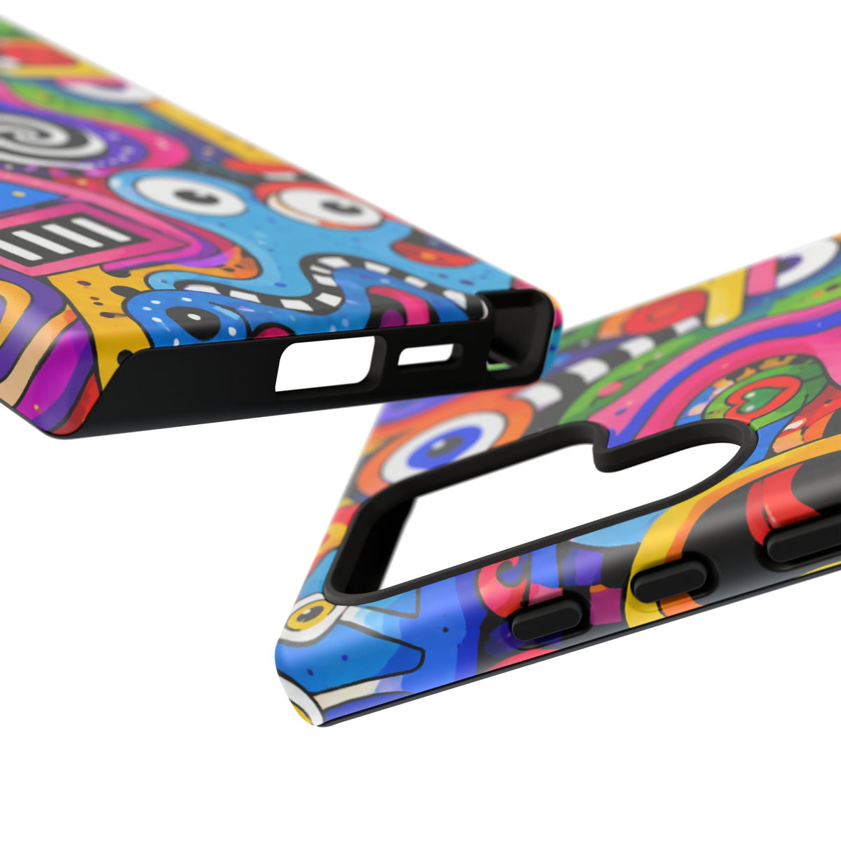 Colorful Abstract Doodle Tough Phone Case