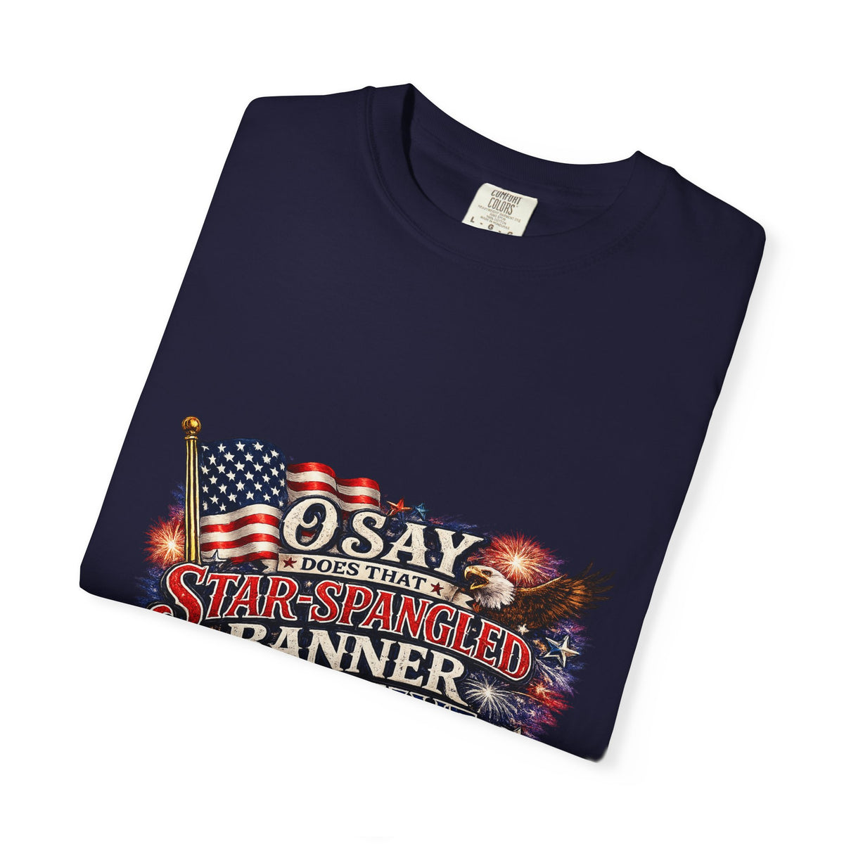 Star-Spangled Banner Graphic T-shirt | American Flag Patriotic Tee
