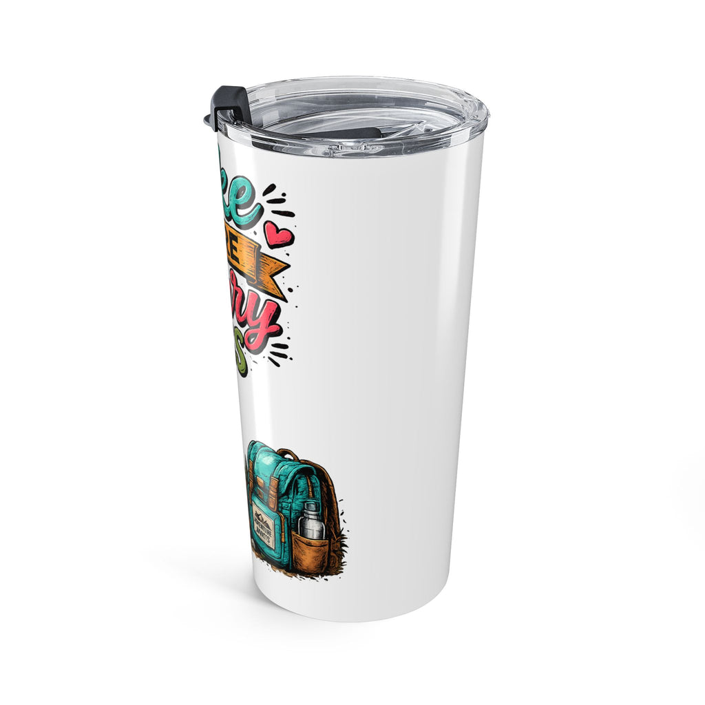 Hike More Worry Less Tumbler 20oz | Hiking Backpack Adventure