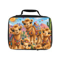Cute Camel Family Lunch Bag – Colorful Alpaca-Style Kids Insulated Tote