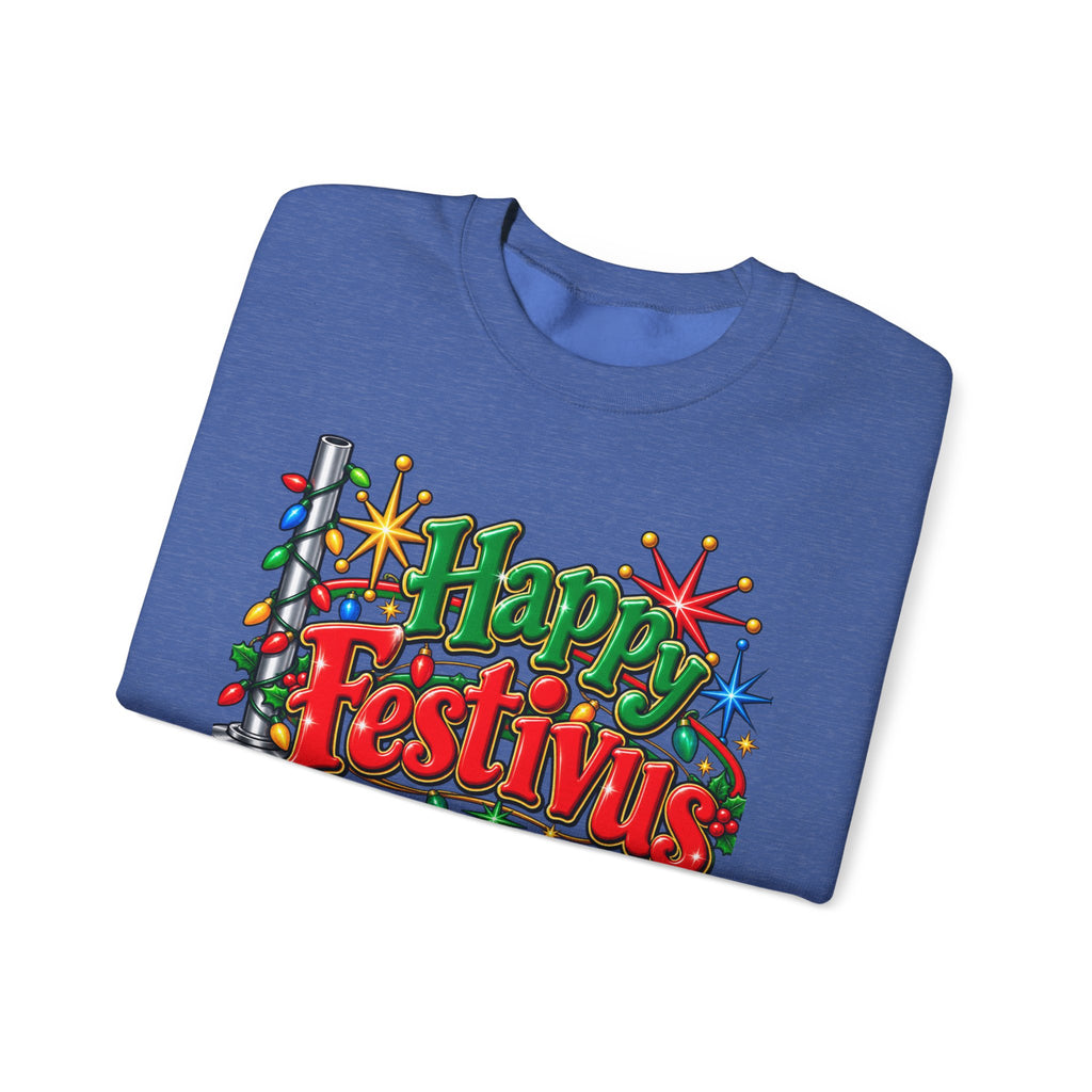 Festivus Sweatshirt – "Happy Festivus" Holiday Crewneck