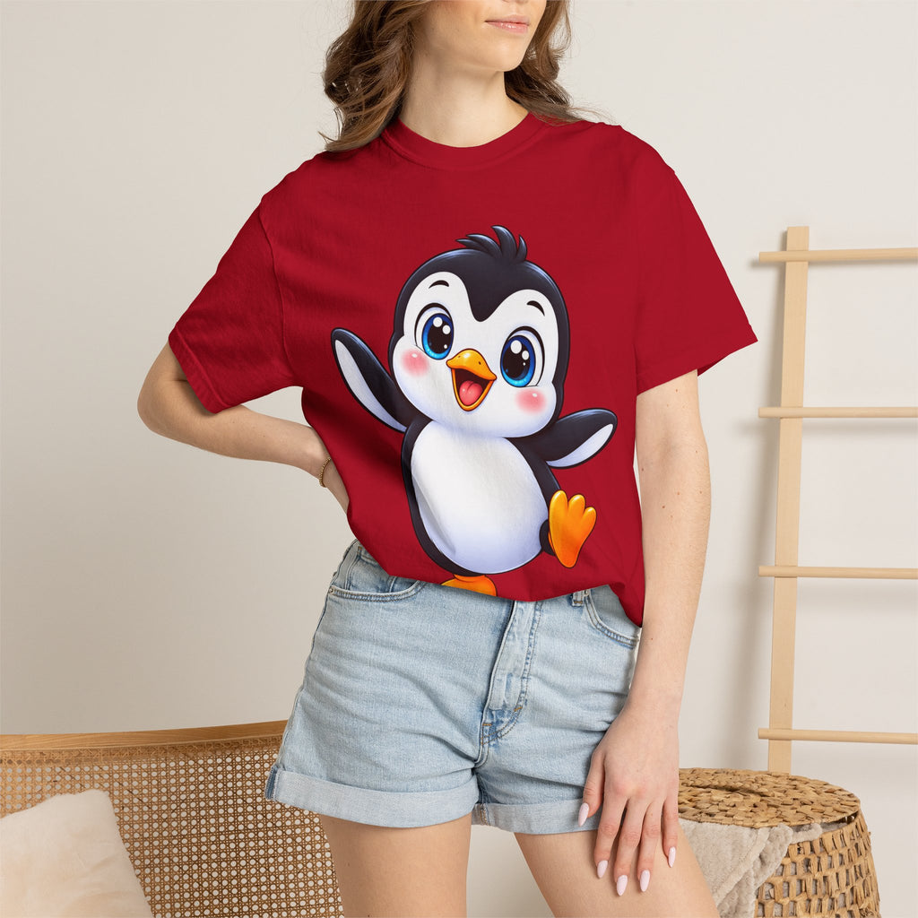 Cute Cartoon Penguin T-Shirt — Adorable Baby Penguin Graphic Tee