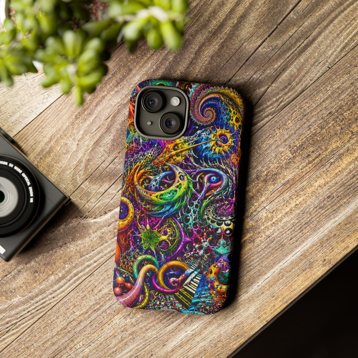 Psychedelic Octopus Swirl phone case