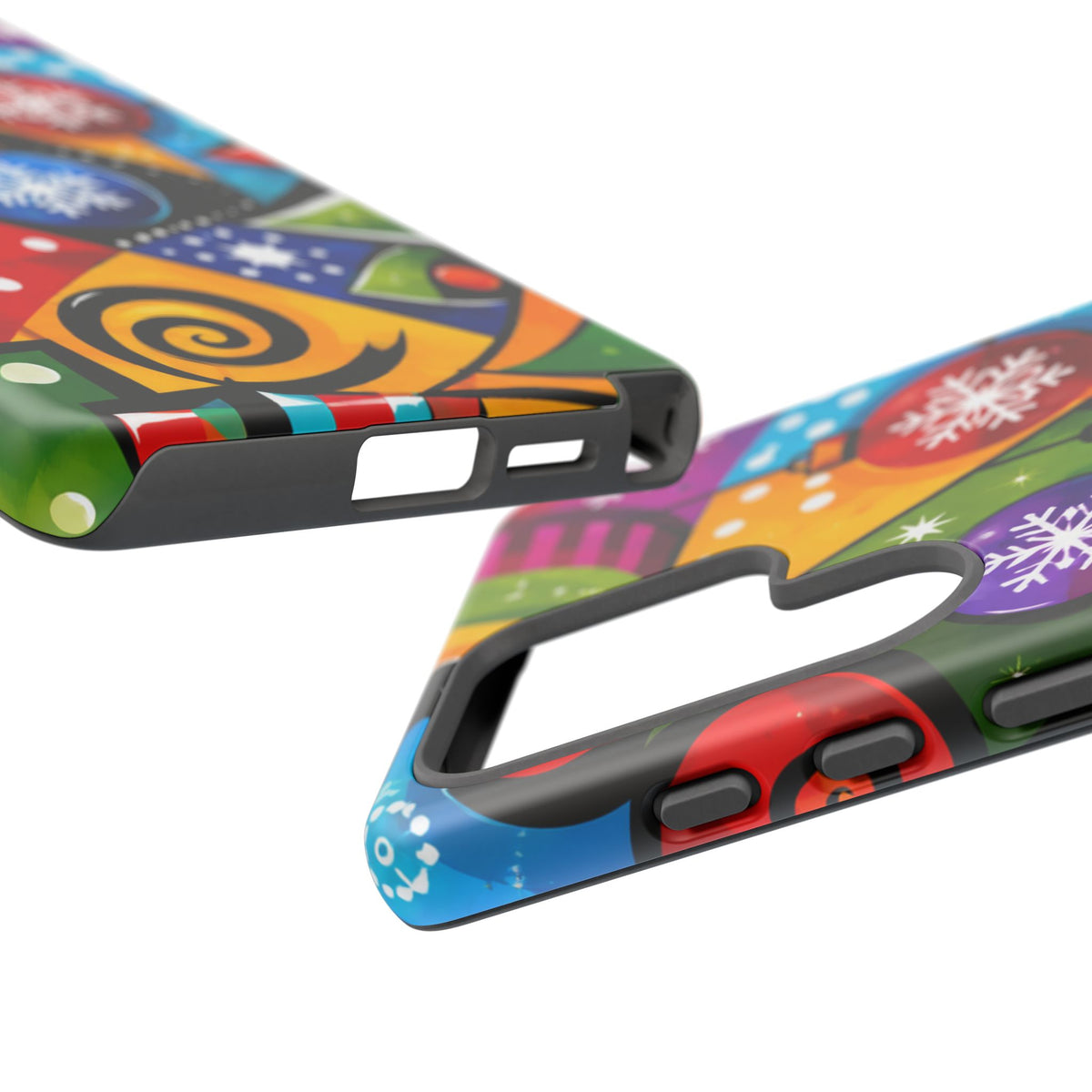 Holiday Ornament Phone Case — Colorful Festive Christmas Design