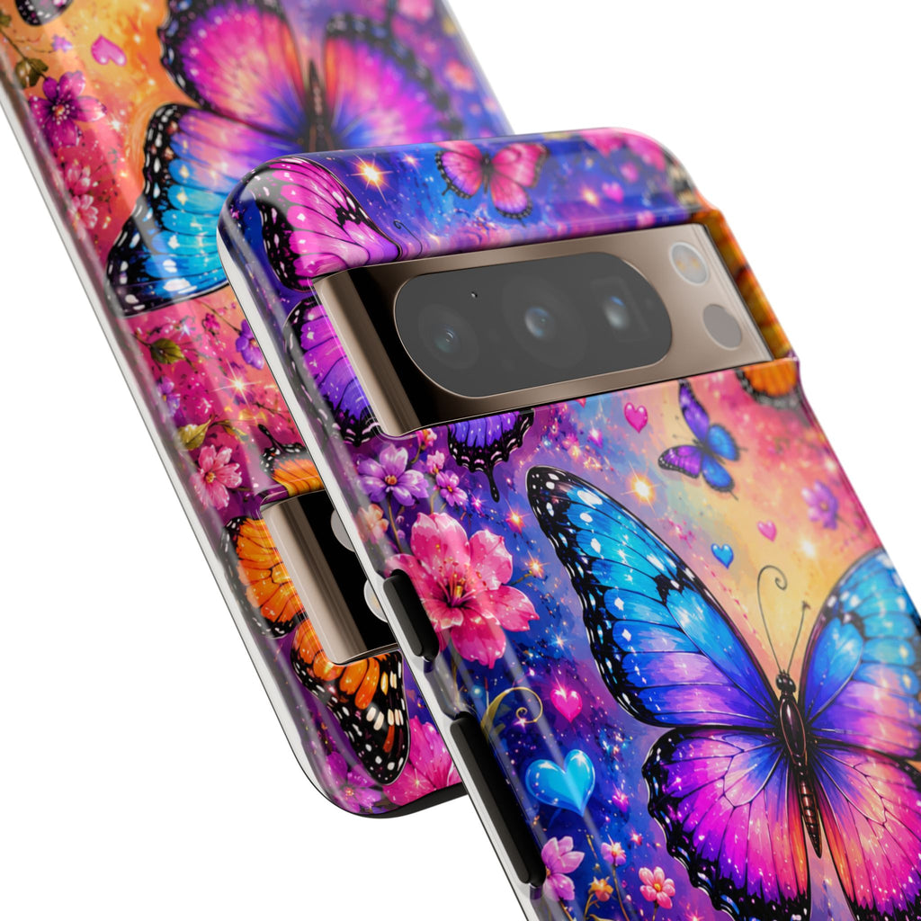 Colorful Butterfly Pattern Phone Case | Tough Cases