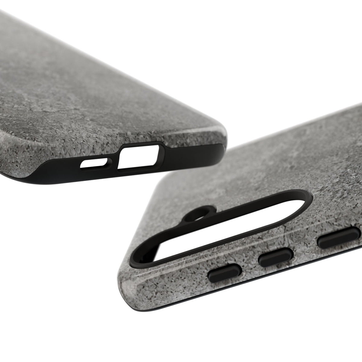 Concrete Texture Phone Case — Rugged Grey Protective iPhone Cover