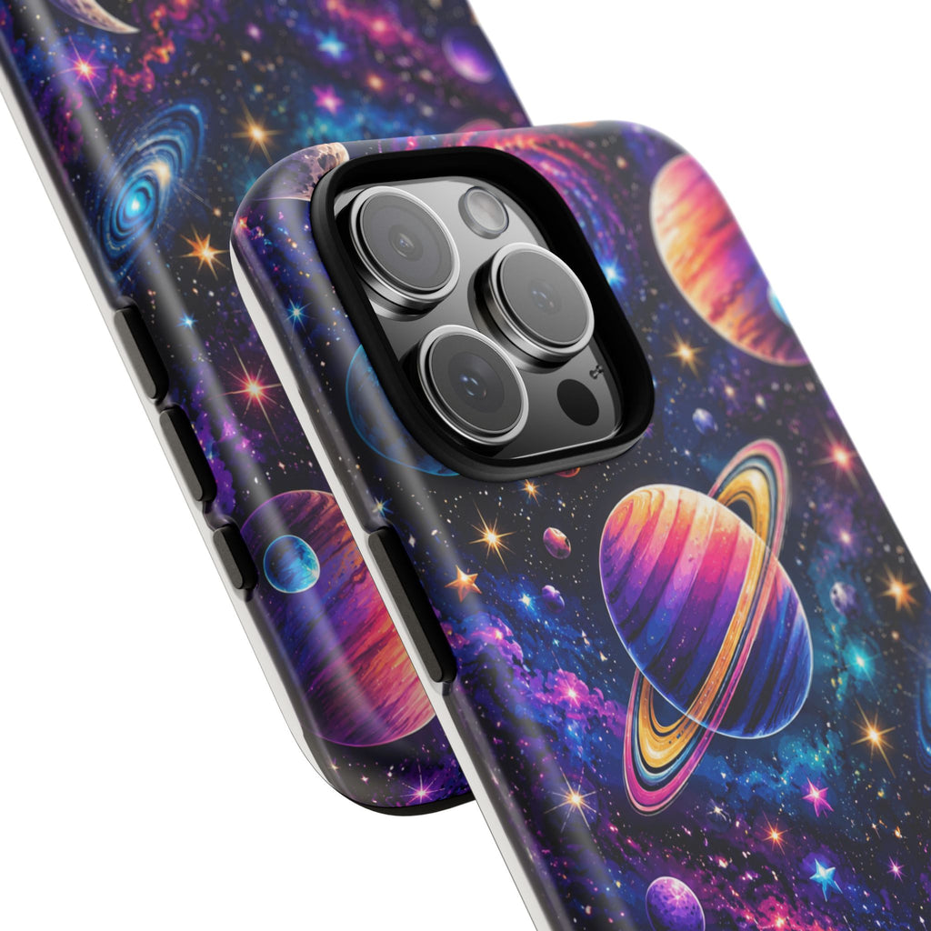 Colorful Galaxy Planets phone case | Tough Case