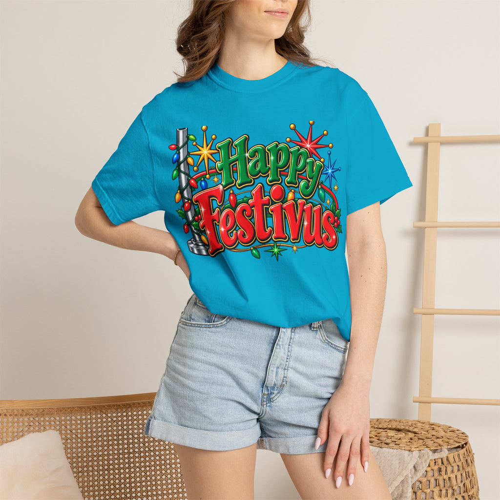 Festivus T-Shirt — "Happy Festivus" Holiday Graphic Tee