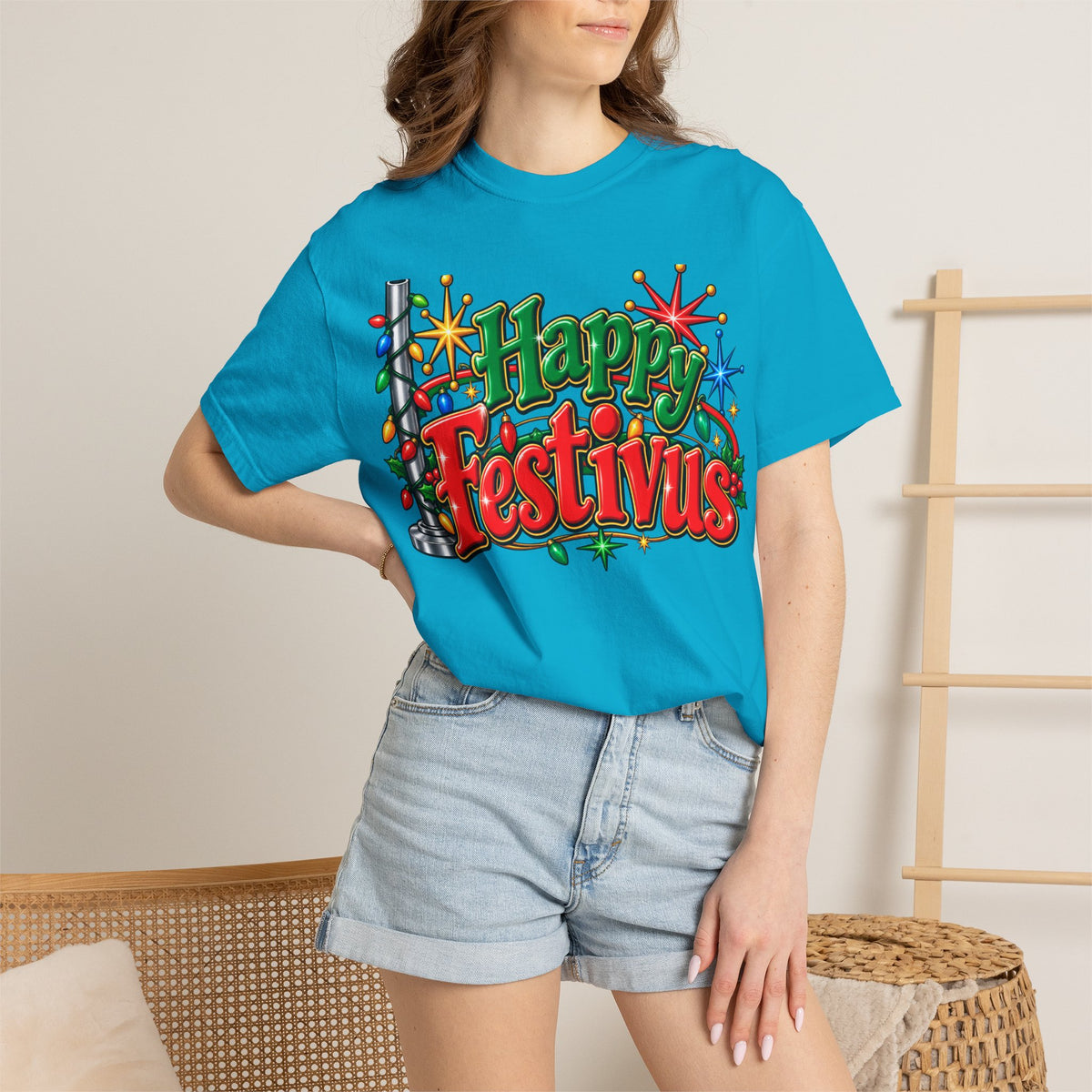 Festivus T-Shirt — "Happy Festivus" Holiday Graphic Tee
