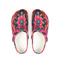Boho Floral EVA Clogs — Colorful Mandala Garden Slip-On Shoes
