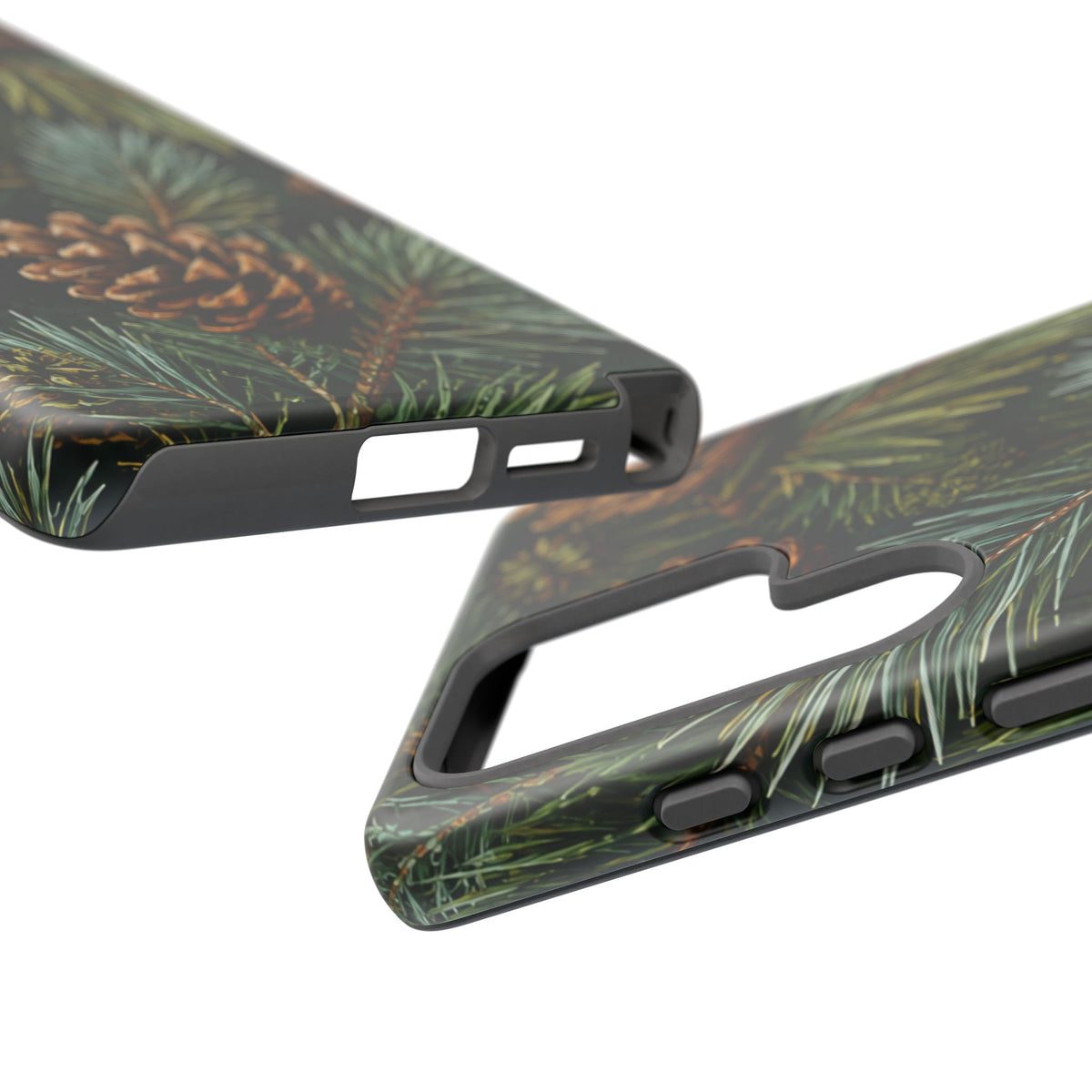 Pinecone Pines Phone Case — Festive Evergreen iPhone Cover